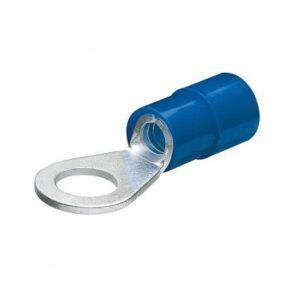 Boîte 100 Cosses Rondes Bleues Ø3mm